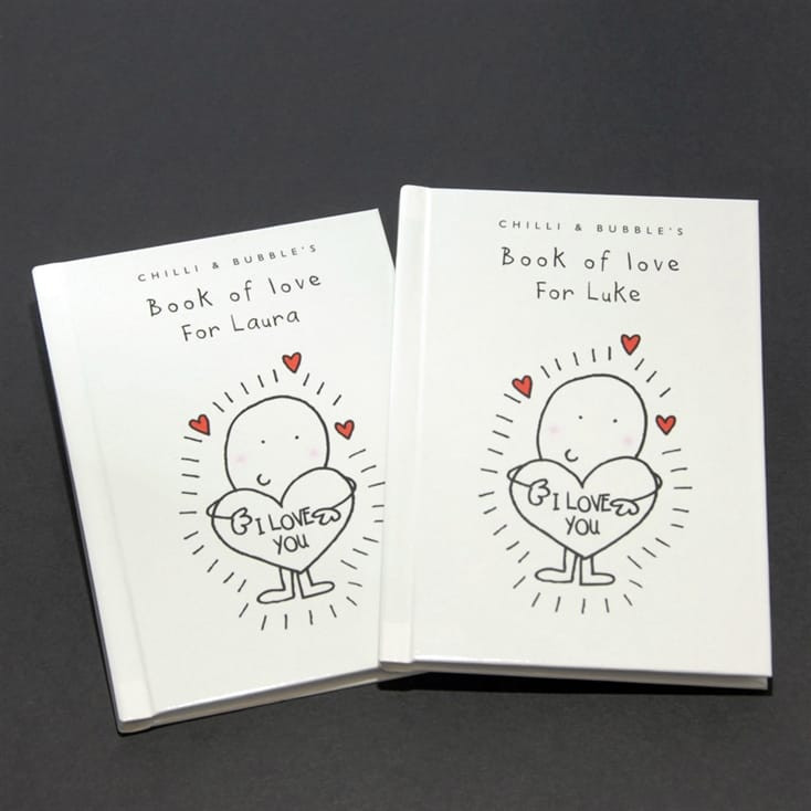 Chilli and Bubble's Personalised Book of Love