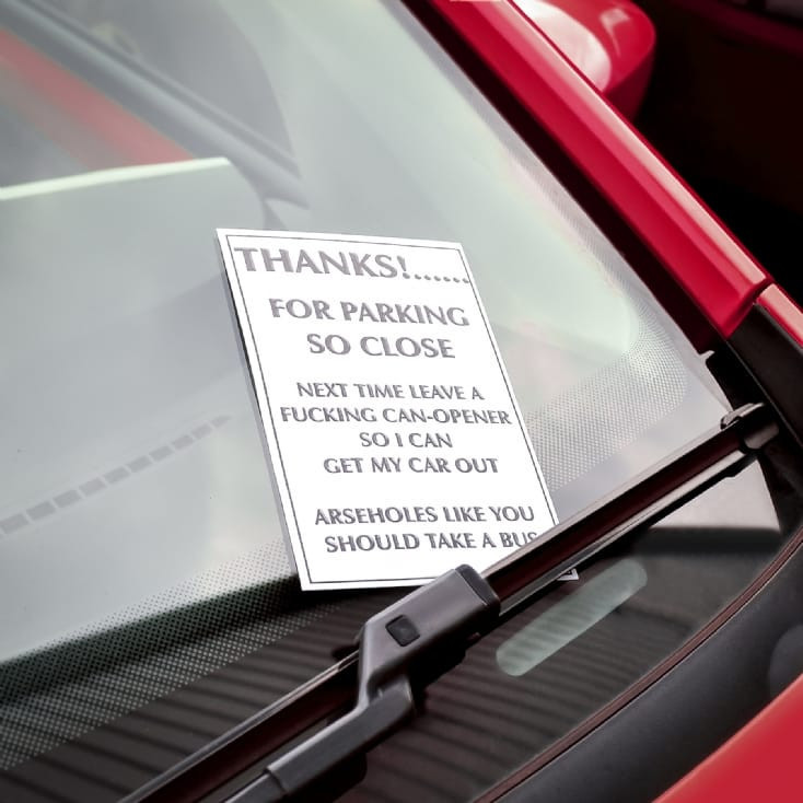 Funny Parking Notes