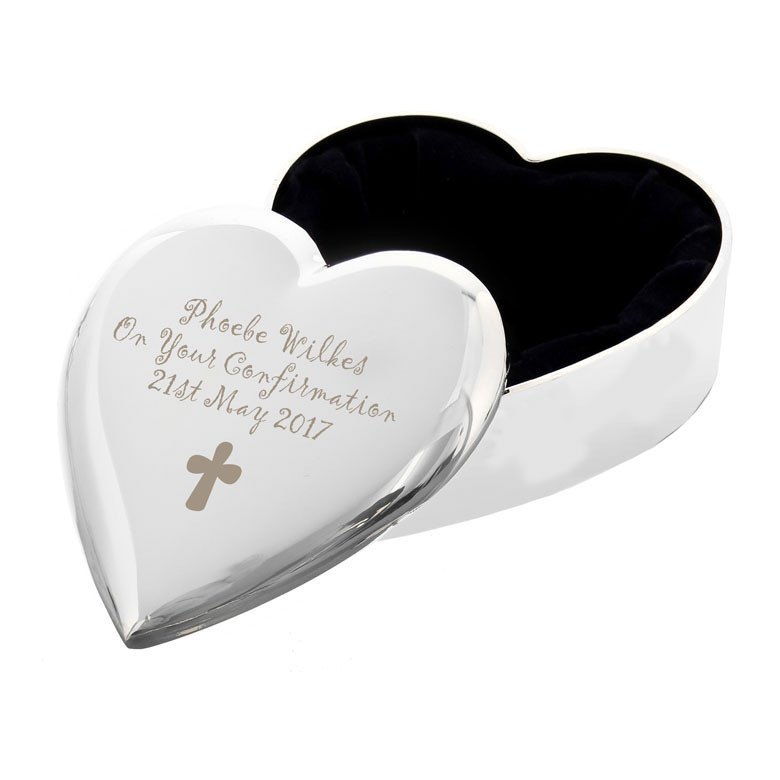 Personalised Heart Trinket Box