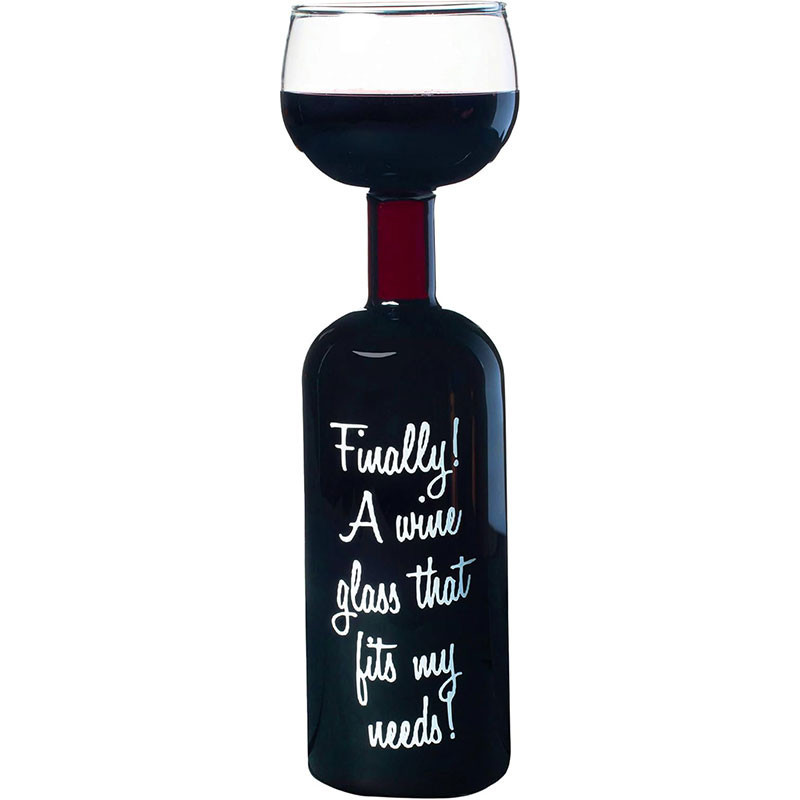 Wine Bottle Glass
