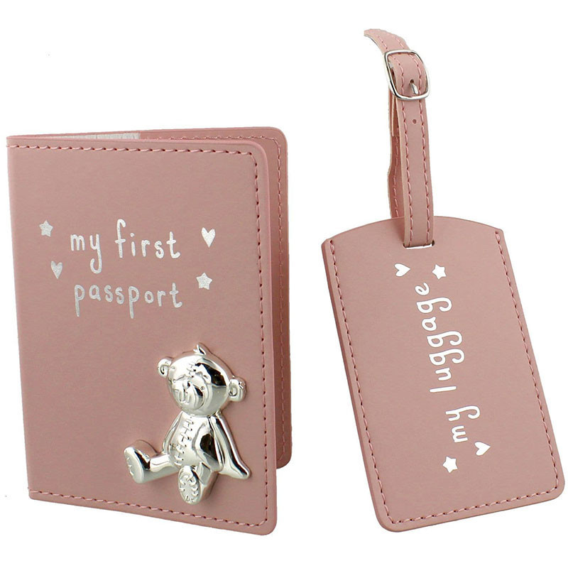 Baby Passport Cover and Luggage Tag