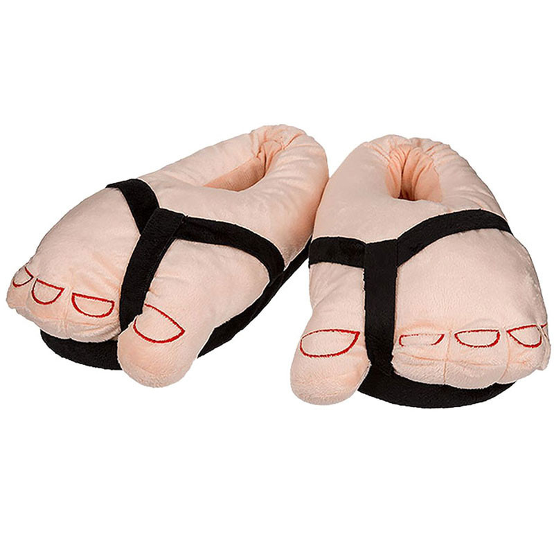 Cosy Slipper, Big Foot In Sandal