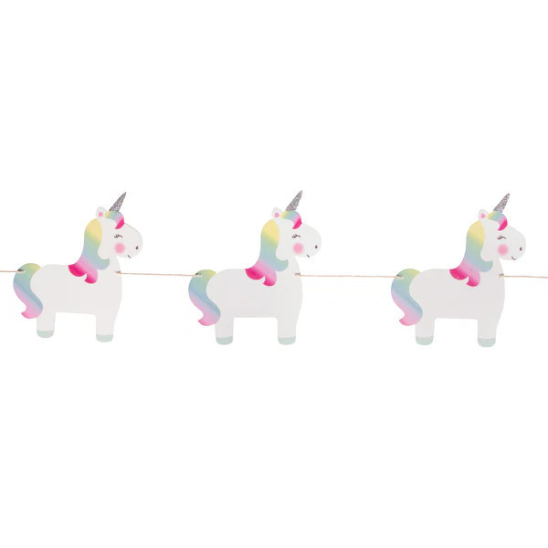 Unicorn & Rainbow Bunting