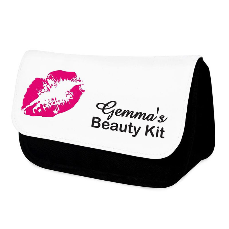 Sale Personalised Lips Make Up Bag