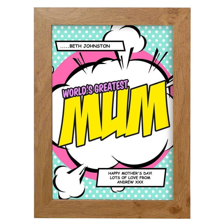 World's Greatest Mum Poster