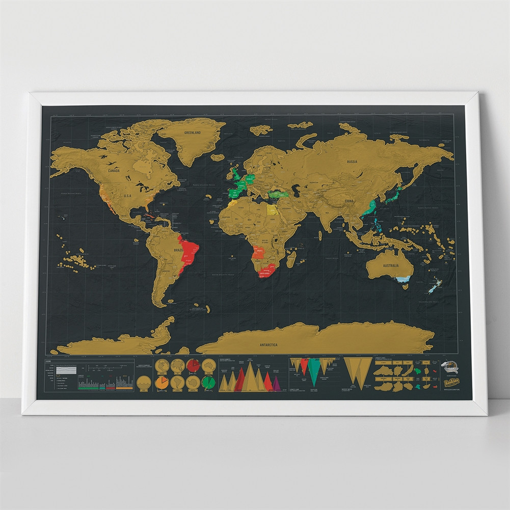 Scratch Map Deluxe Edition